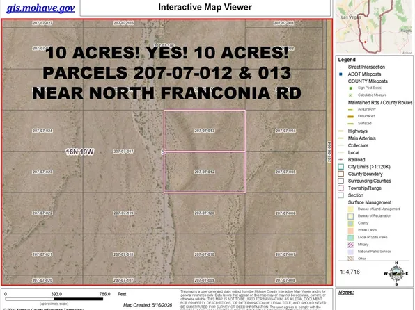 207-07-012 & 013 N Near Franconia Rd, Topock, AZ 86436