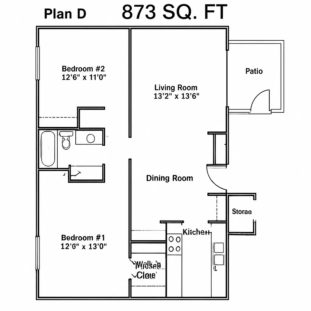 Floor plan Floor Plan D