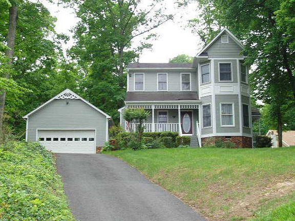 front Showing 2 Car Garage