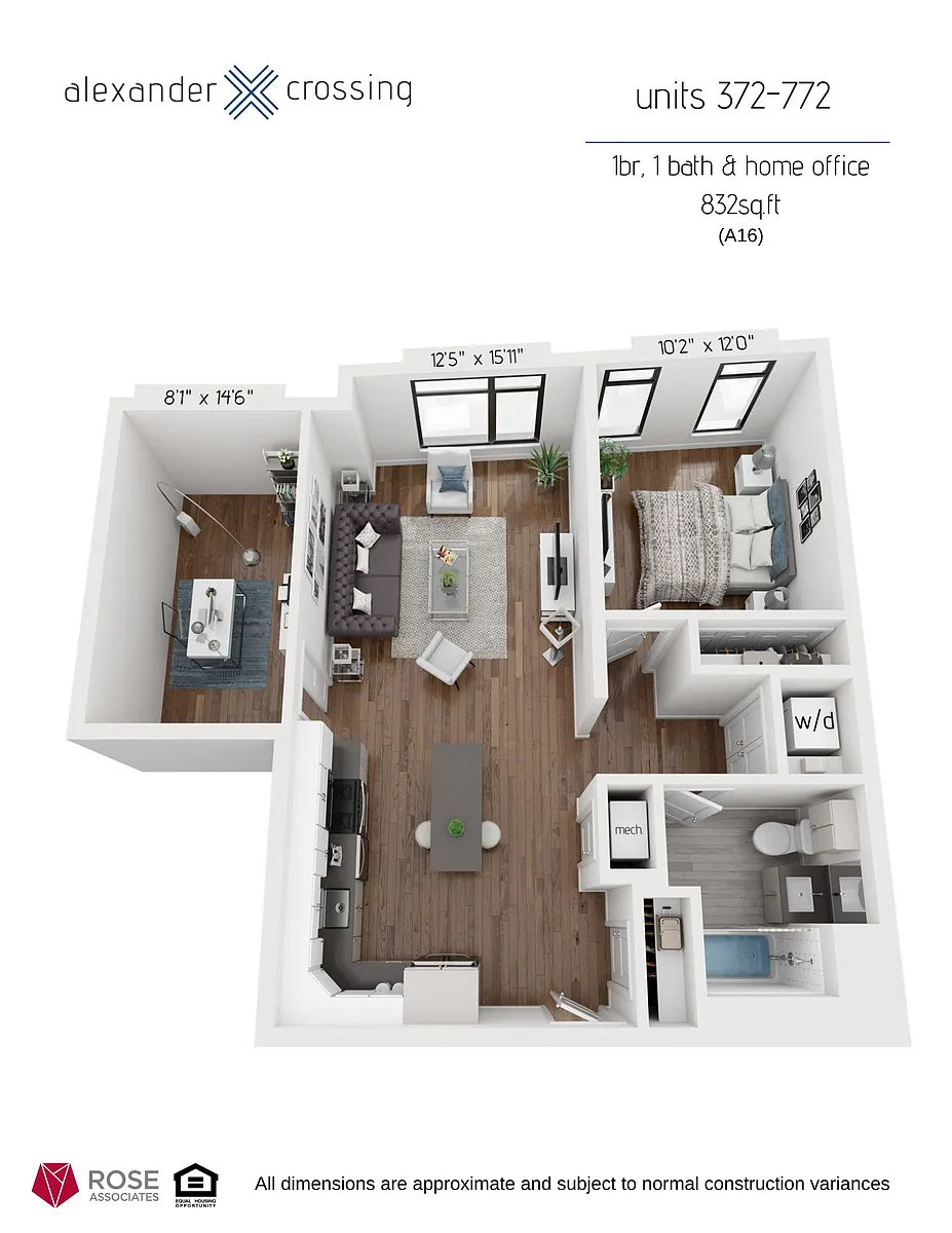 Floor plan A16