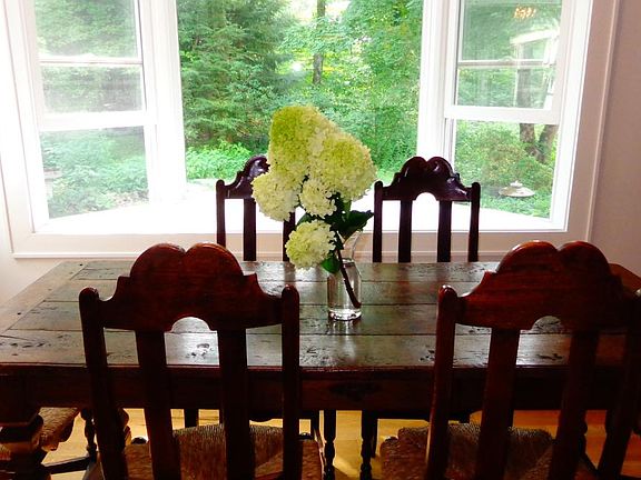 Dining Area Overlooking Brook
