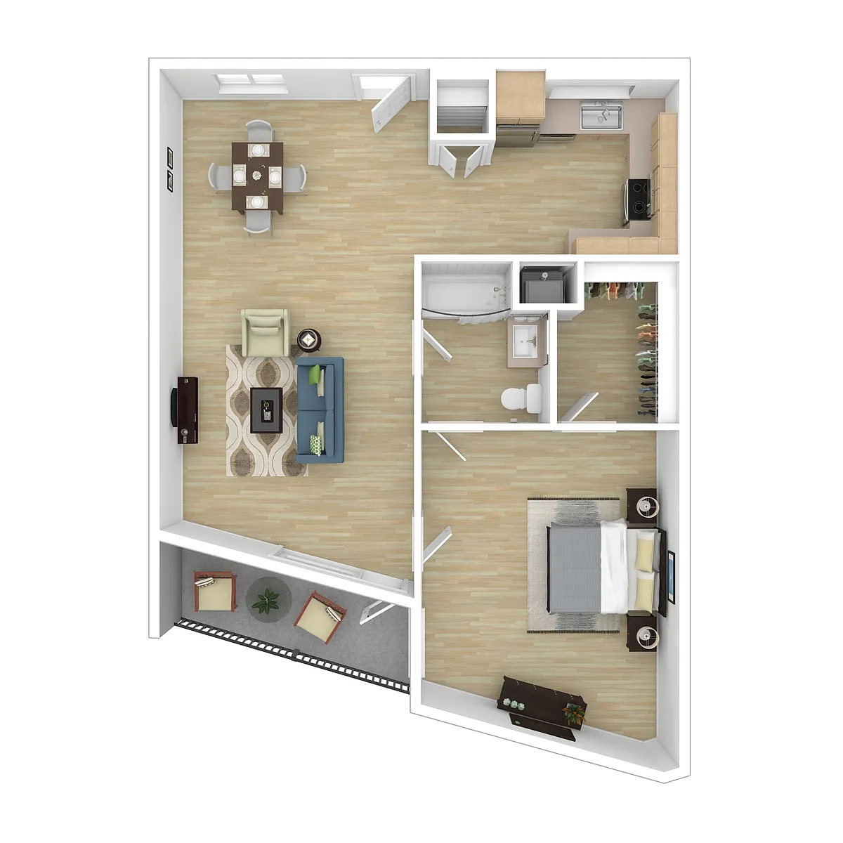 Floor plan B1