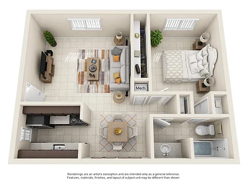 Floor plan Model A3