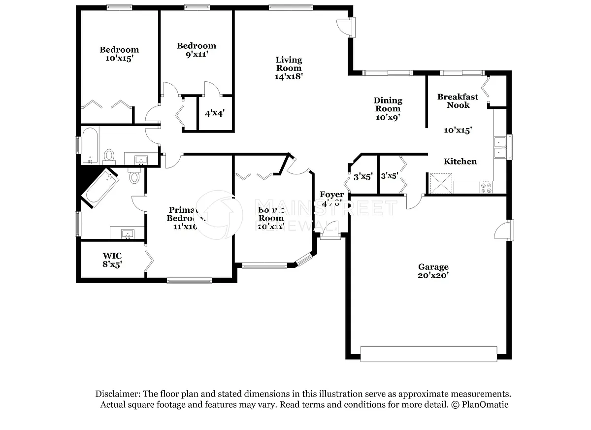 Floor Plan - 5907 Norvale Ct