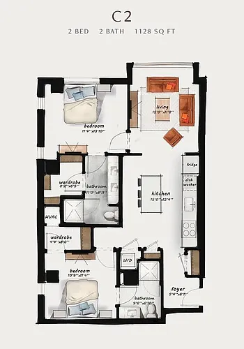 Floor plan C2