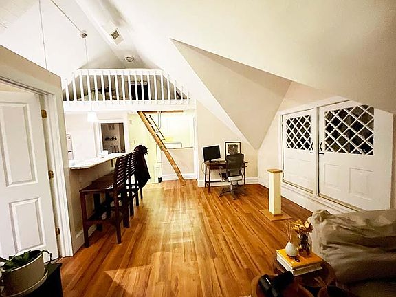 Living room and loft