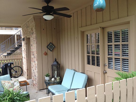 Large back porch