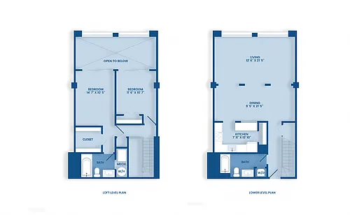 Floor plan B7B