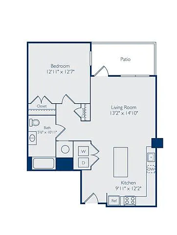 Floor plan A1N