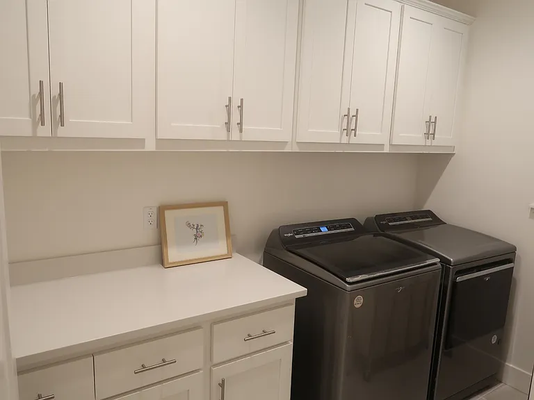 Upstairs Washer and Dryer