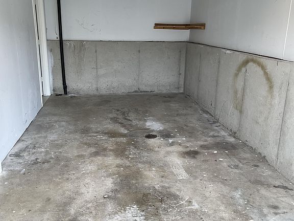 Garage with keypad entry