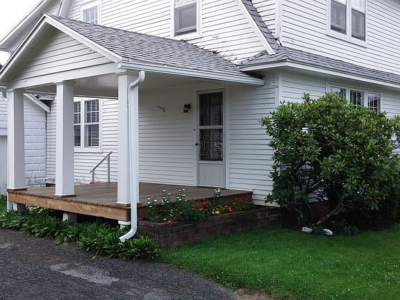 side door enters living room