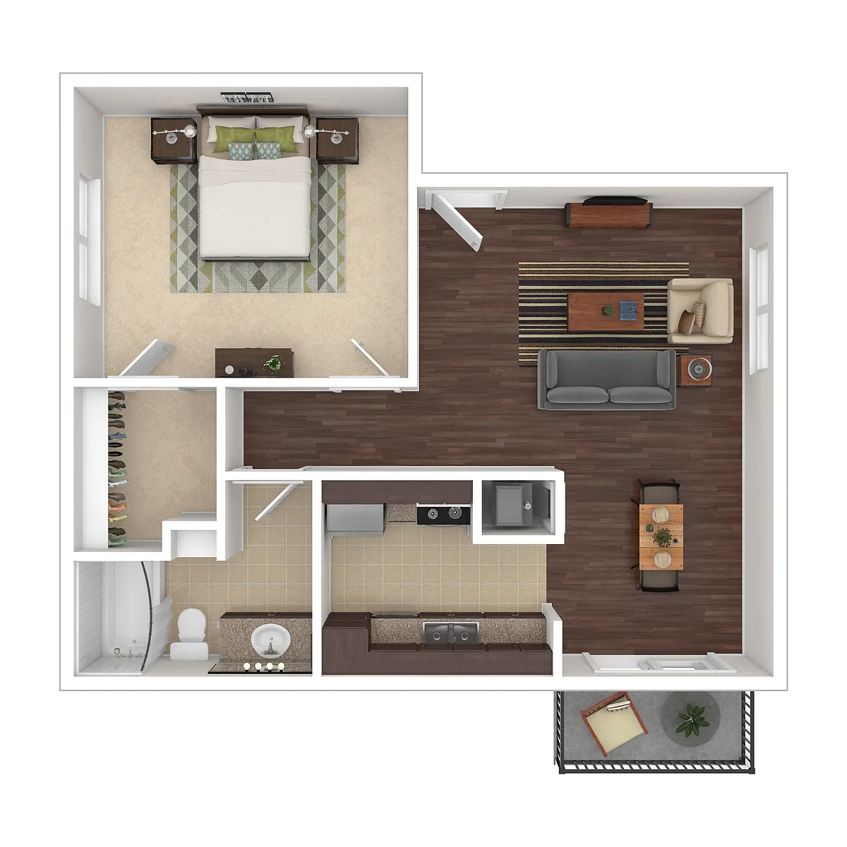 Floor plan 1-1