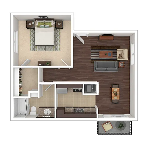 Floor plan 1-1