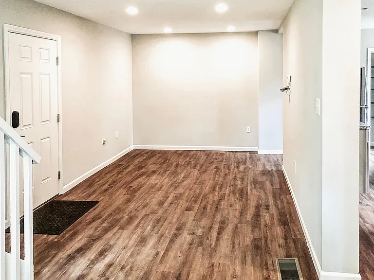 (Unit #3|2-Bed/1.5-Bath|First & Second Floor): Living Room Open to Kitchen