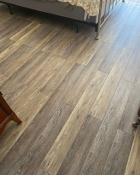 New flooring upstairs