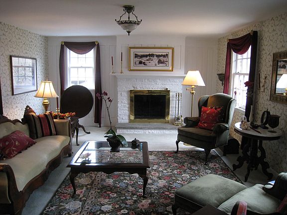 Living Room & Fireplace