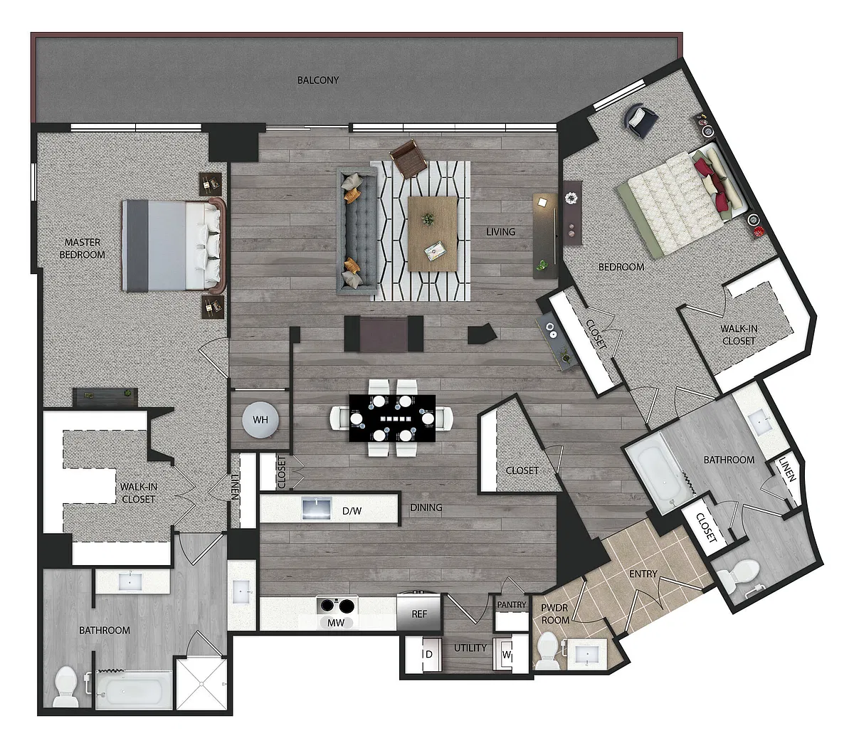 Floor plan PB1R