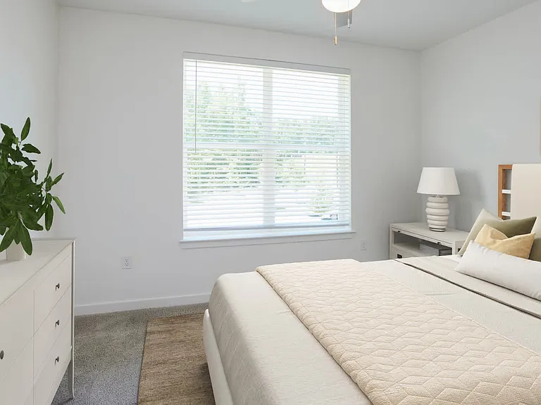 Carpeted Bedroom