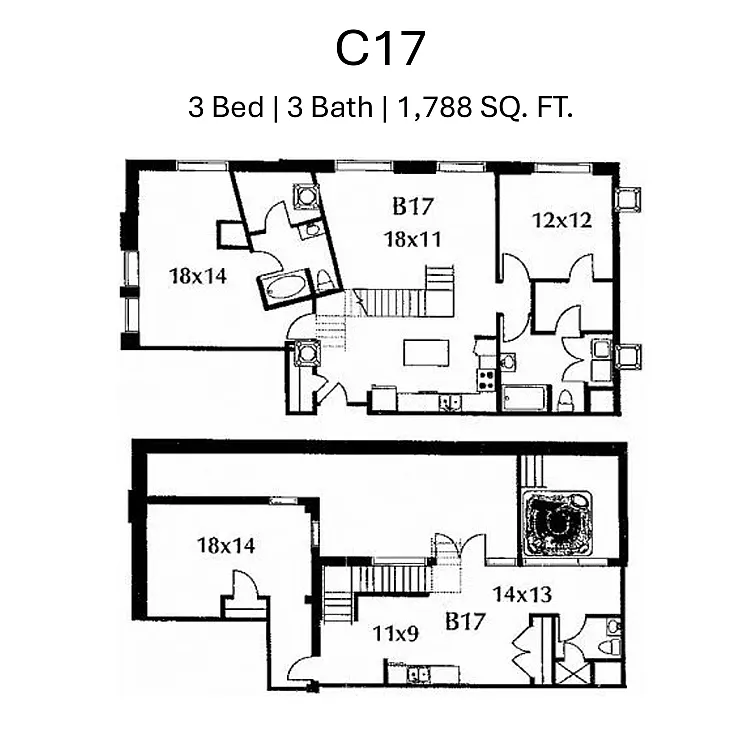 Floor plan C17