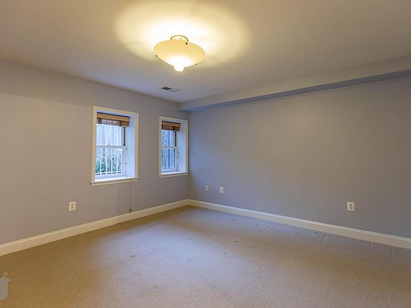 Master Bedroom windows look out on back garden.