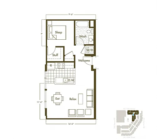 Floor plan U5