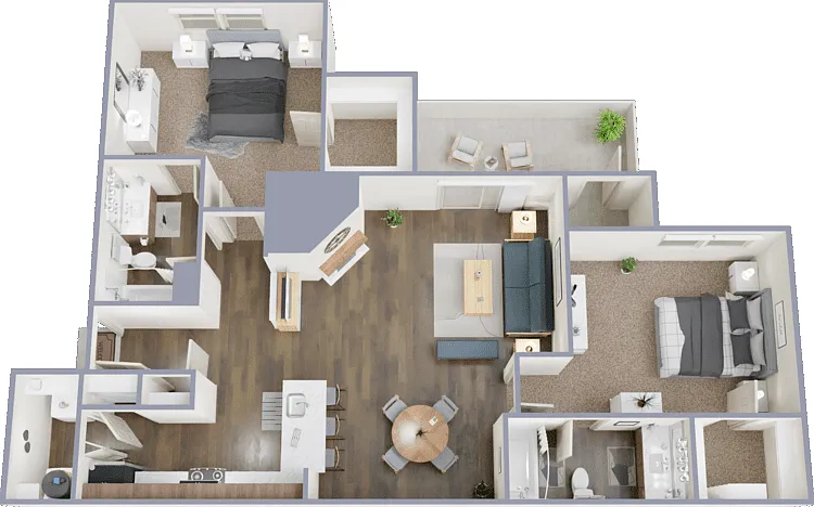 The Heritage Floorplan Diagram