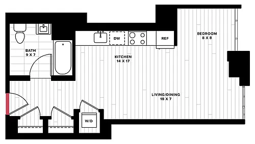 Floor plan Studio-SY