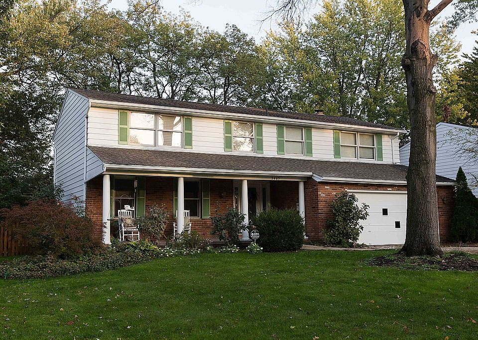 Outside of the house