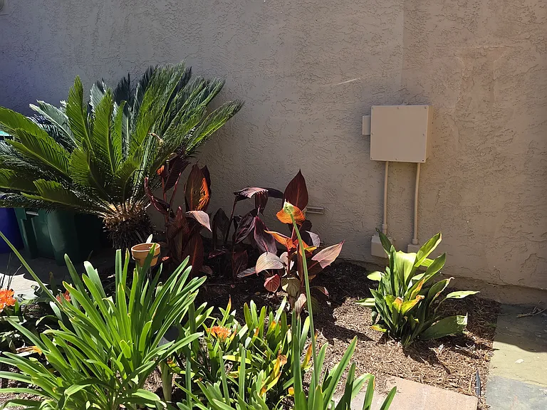 Front courtyard