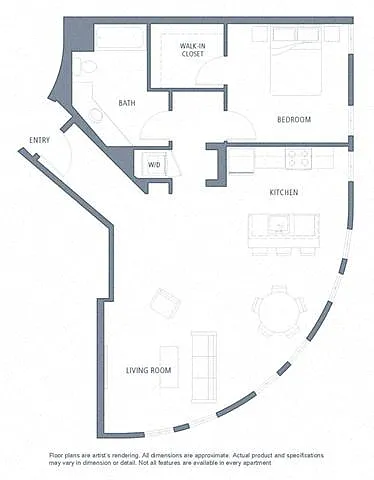 Floor plan 966 1B1B
