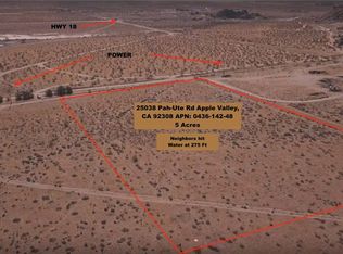 25038 Pah Ute Rd, Apple Valley, CA 92308