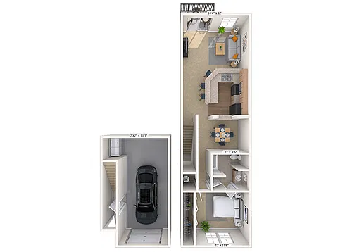 Floor plan Washingtonian