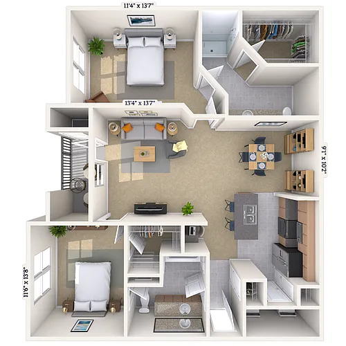 Floor plan Maple