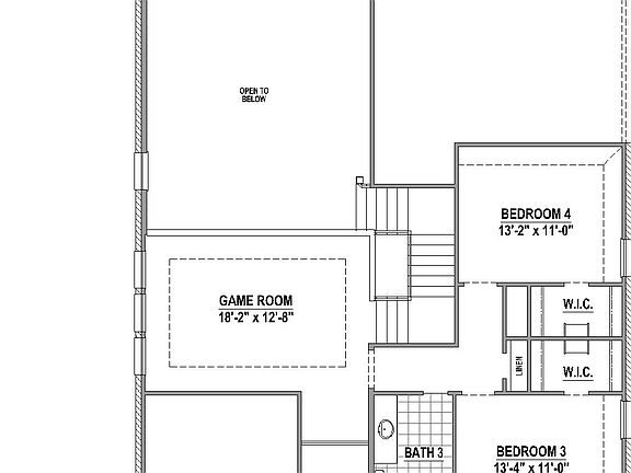 Plan 1581 2nd Floor