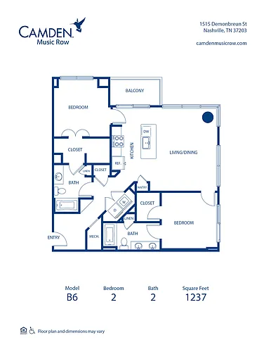 Floor plan B6