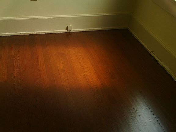 Refinished Floor in Master Bedroom