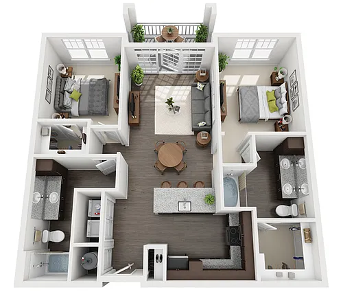 Floor plan B1