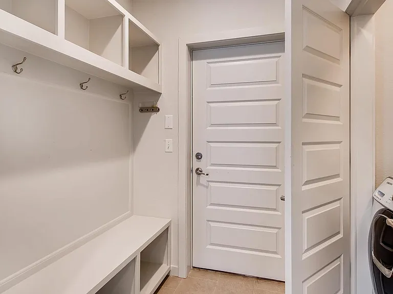 Mud Room Garage Entrance