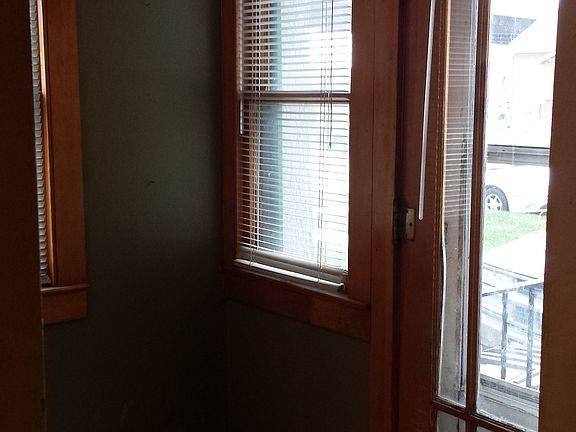 Front door and entryway 