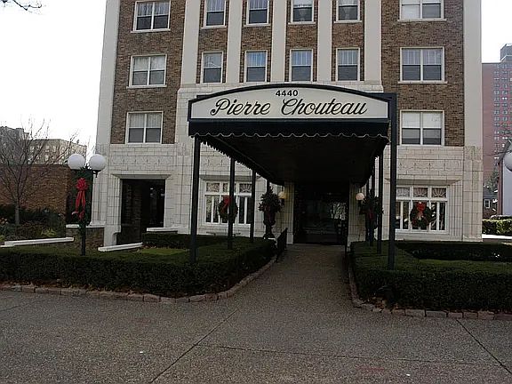 Front building entry