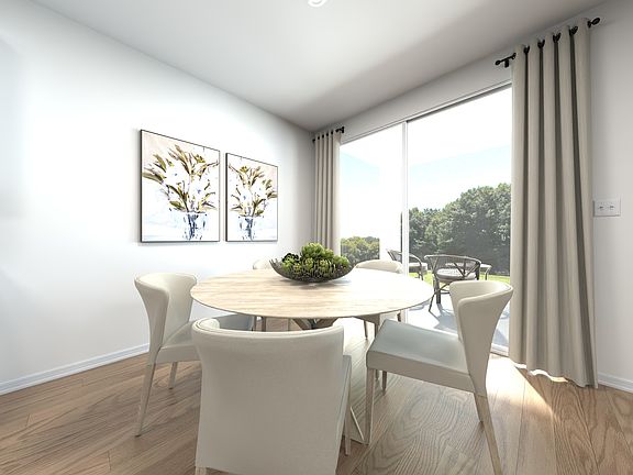 Rendering of the Modena Floorplan Dining Room.