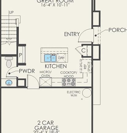 First Floor 2 br 2.5 ba