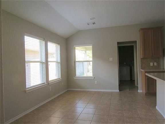 Tiled dining area