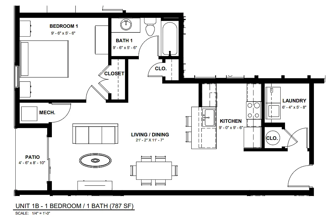 Floor plan Delta