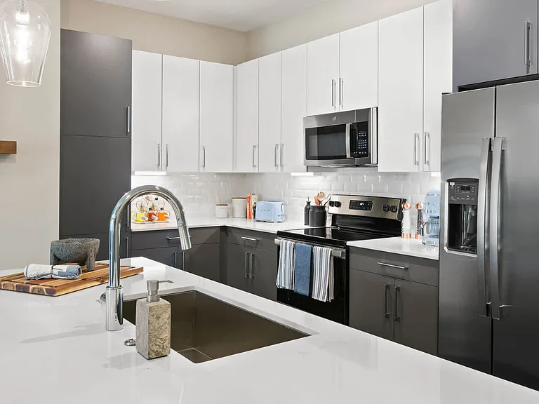 Kitchen with Stainless Steel Appliances