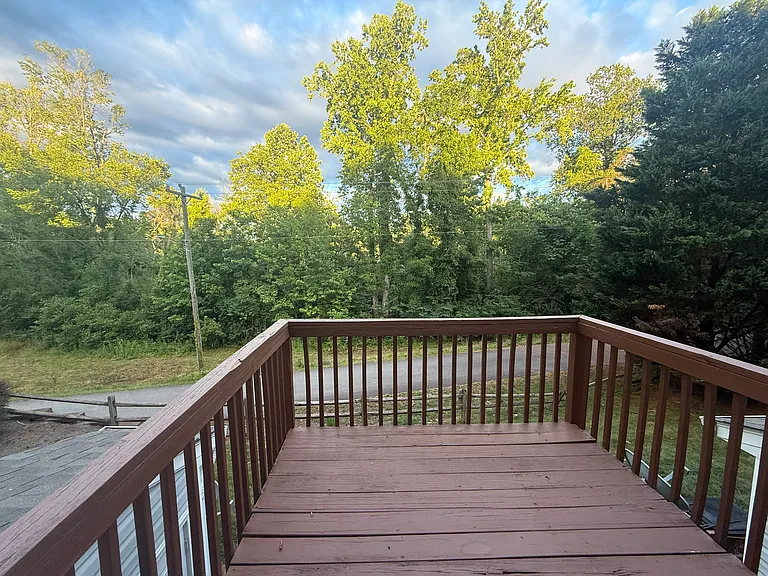 Deck with a peaceful view!