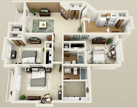 Floor plan Sandpiper