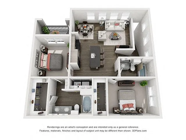 Floor plan Caicos