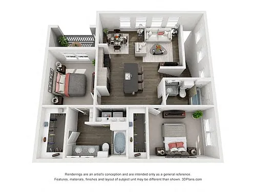 Floor plan Caicos
